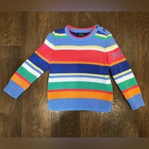 Polo by Ralph Lauren Multicolor Knit 3T kids sweater